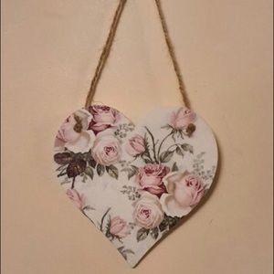 Shabby Chic Heart Wall Art